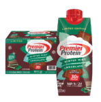Premier Protein High-Protein Shake – Winter Mint Chocolate 30 g Protein, 1 g Sugar, 160 Calories (15-Pack)