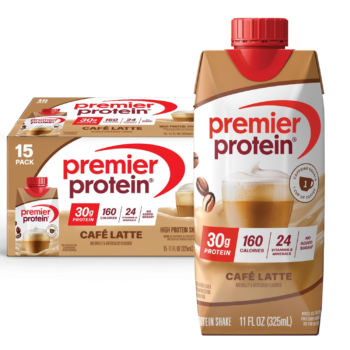 Premier Protein High Protein Shake | Café Latte (30g Protein)