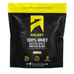 Ascent 100% Whey Protein – Vanilla Bean, 68 oz | Native Whey, 25g Protein, Gluten-Free, Zero Artificial Sweeteners