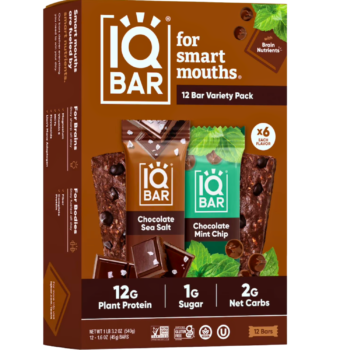 Chocolate Sea Salt Protein Bars – 12 Pack | High Protein Snack Bar