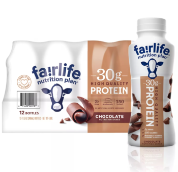 Fairlife Nutrition Plan™ Protein Shake – 30g High-Protein, Low-Sugar, Lactose-Free (12-Pack)