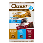 Quest Protein Bar Variety Pack – 14 ct | 20–21g Protein, Gluten-Free