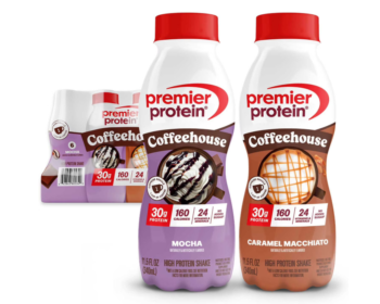 Premier Protein Coffeehouse High Protein Shake Pack of 12 (6 Mocha + 6 Caramel Macchiato) 30g Protein