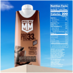Muscle Milk Pro Series PRO33g Protein Shake Chocolate 15 Pack 33g Protein Ready to Drink