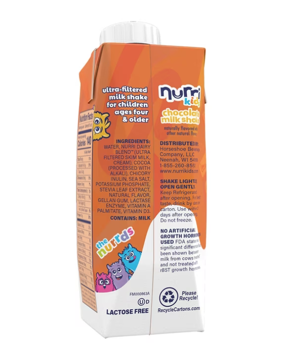 chocolate milk vs protein shake comparison kids low sugar