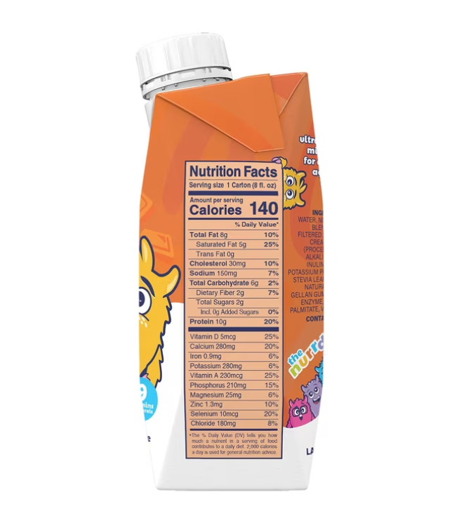 kids protein shake nutrition facts 10g protein low sugar