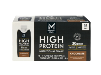 High Protein Chocolate Nutritional Shake 30g Protein 15 Pack