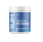 RAW Essential Pre Workout Blue Raspberry Energy & Pump Formula 60 Servings